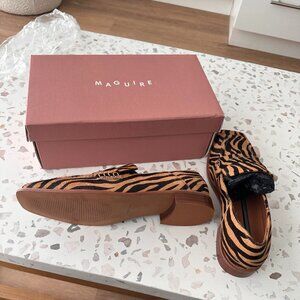 Maguire Shoes - Marbella Tiger Print Loafers